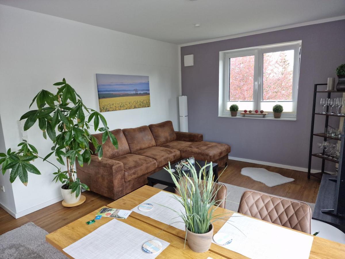 Moderne Penthouse Wohnung Schleswig Exterior foto
